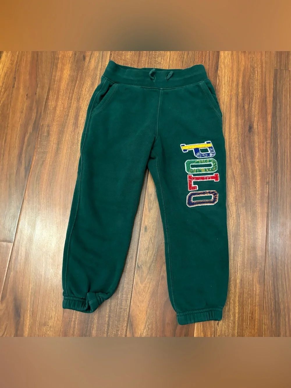 Polo Ralph Lauren Green Embroidered Sweatpant Joggers